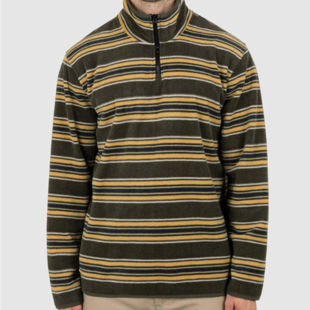 Hurley Mesa Windchill 1/4 Zip Men Sweatshirt Cargo Size M